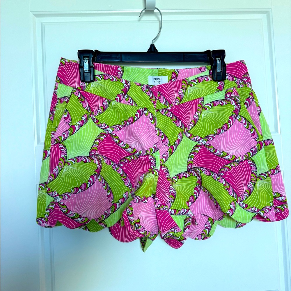 Cute patterned shorts